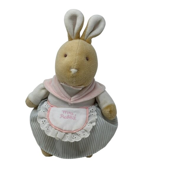 EDEN Peter Rabbit Lot 7 Plush Squirrel Frog Duck Hedgehog Beatrix Potter Vintage - Picture 16 of 16